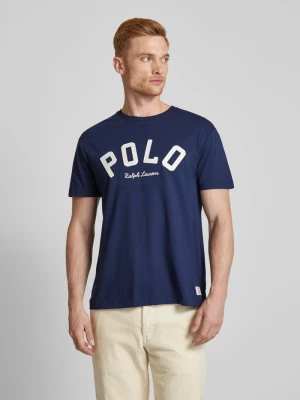 T-shirt z detalem z logo Polo Ralph Lauren