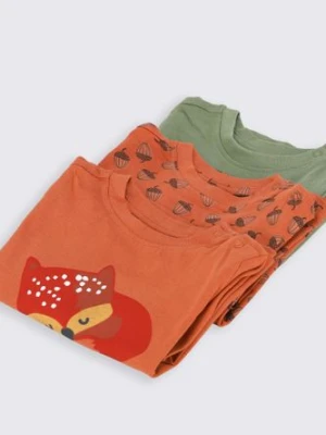 T-shirt z długim rękawem 3 pack MOKIDA
