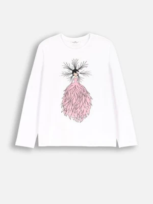 T-shirt z długim rękawem COCCODRILLO