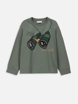 T-shirt z długim rękawem COCCODRILLO