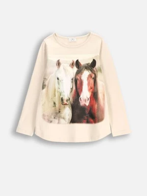 T-shirt z długim rękawem COCCODRILLO