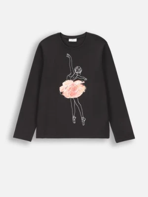 T-shirt z długim rękawem COCCODRILLO