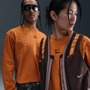 T-shirt z długim rękawem Nike ISPA - Pomarańczowy
