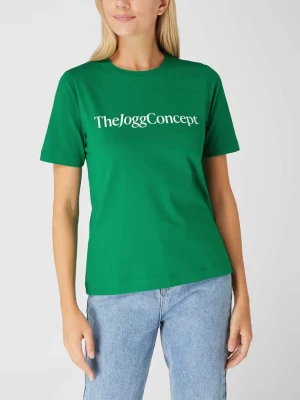 T-shirt z dodatkiem streczu model ‘Simona’ TheJoggConcept
