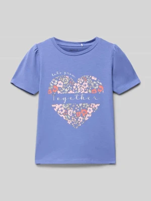 T-shirt z dodatkiem wełny model ‘NANNA’ name it