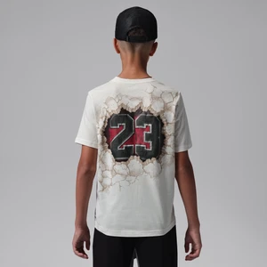 T-shirt z dżerseju dla dużych dzieci Jordan Breakthrough - Biel