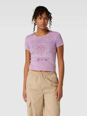 T-shirt z efektem batiku model ‘Energy Acid Baby’ BDG Urban Outfitters