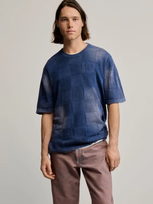 T-shirt z efektem sprania Desigual