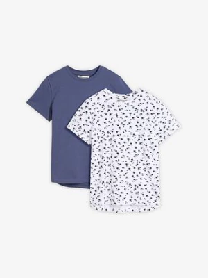 T-shirt z elastycznej bawełny organicznej (2 szt.) bonprix