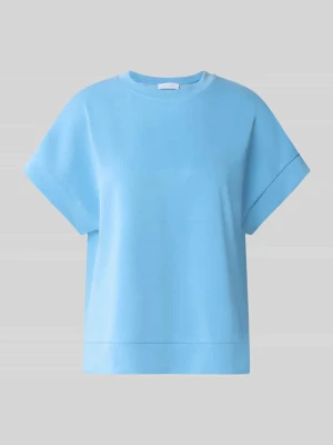 T-shirt z elastycznymi wykończeniami Rich & Royal Jasnoniebieski
