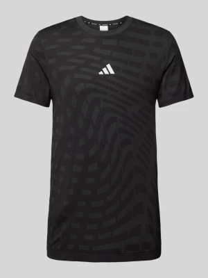 T-shirt z fakturowanym wzorem Adidas Training