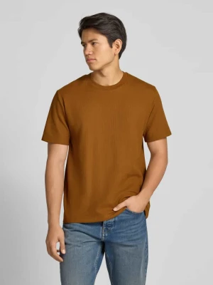 T-shirt z fakturowanym wzorem jack & jones