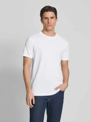 Zdjęcie produktu T-shirt z fakturowanym wzorem model ‘Aslomar’ JOOP! Biały