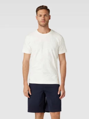 T-shirt z fakturowanym wzorem model ‘jaquard’ Tom Tailor