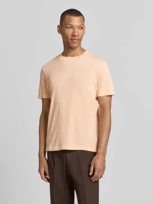 t-shirt z fakturowanym wzorem model 'Raulos' JOOP! Collection