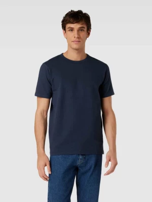 T-shirt z fakturowanym wzorem model ‘SANDER’ Selected Homme