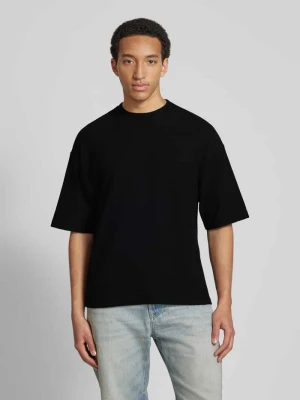 T-shirt z fakturowanym wzorem REVIEW