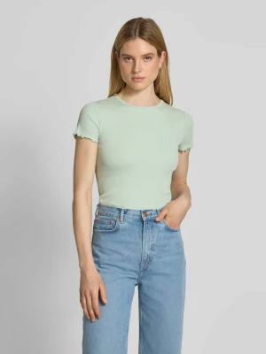 T-shirt z falistym dołem Jake*s Casual