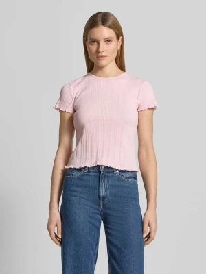 t-shirt z falistym wykończeniem JAKE*S STUDIO WOMAN