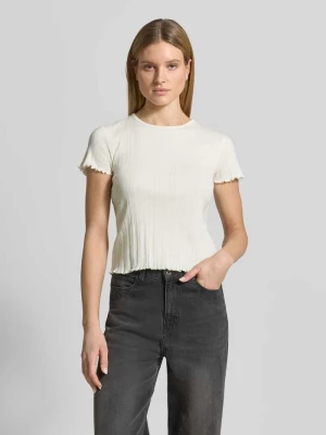 t-shirt z falistym wykończeniem JAKE*S STUDIO WOMAN