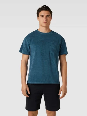 T-shirt z frotowym wzorem model ‘KIKKI’ ANERKJENDT