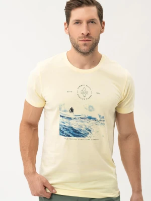 T-shirt z grafiką surferską T-BOARD Volcano