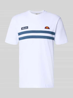 t-shirt z haftami z logo model 'VENIRE' Ellesse