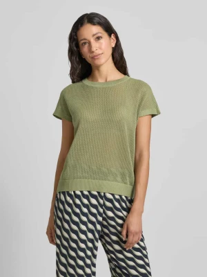 T-shirt z haftem angielskim Betty Barclay