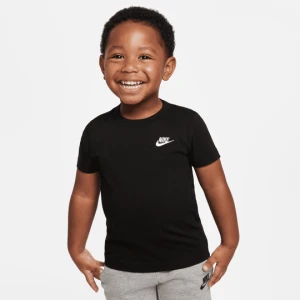 T-shirt z haftem dla maluchów Nike Futura - Czerń