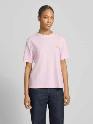 t-shirt z haftem model 'NORA' Vila