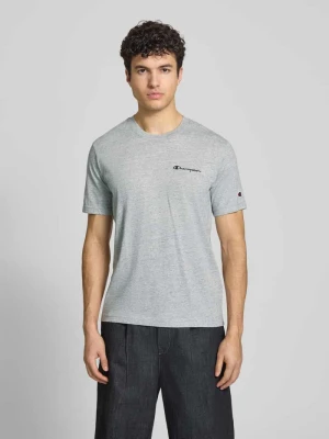 T-shirt z haftowanym logo model 'ICONS CONTRAST' Champion