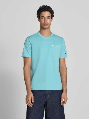 T-shirt z haftowanym logo model 'ICONS CONTRAST' Champion