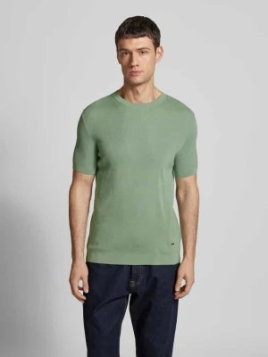 T-shirt z imitacji dzianiny model ‘Valdro’ JOOP! Collection