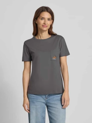 T-shirt z kieszenią na piersi Jake*s Casual