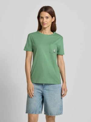T-shirt z kieszenią na piersi Jake*s Casual