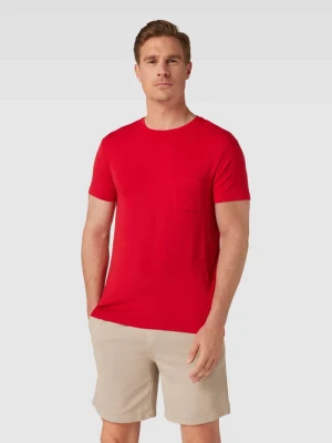 T-shirt z kieszenią na piersi Jockey