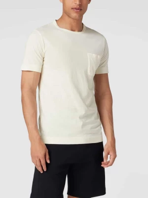 T-shirt z kieszenią na piersi model ‘Forte’ MOS MOSH
