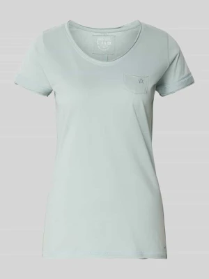 T-shirt z kieszenią na piersi model 'GS23' G.I.G.A. DX