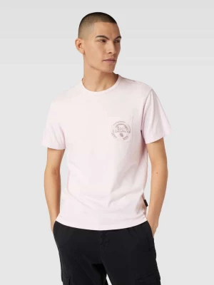 T-shirt z kieszenią na piersi model ‘HUILCA’ Napapijri