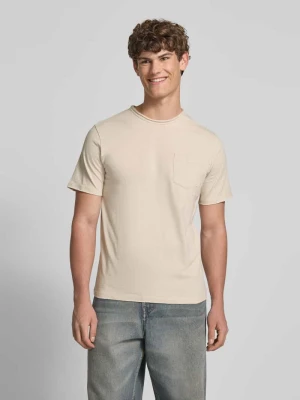 T-shirt z kieszenią na piersi model ‘JAKE’ jack & jones
