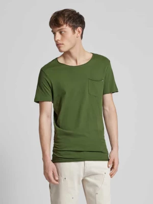 T-shirt z kieszenią na piersi model ‘NOEL’ Blend