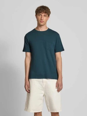 T-shirt z kieszenią na piersi O'Neill Antracytowy