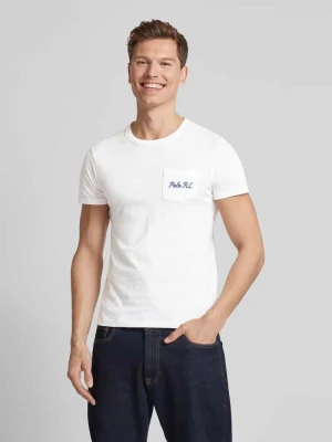 T-shirt z kieszenią na piersi Polo Ralph Lauren