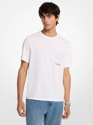 T-shirt z kieszonką i charakterystycznym logo Michael Kors Mens