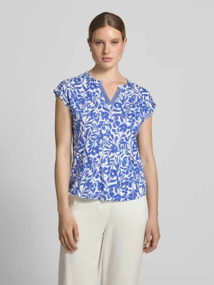 t-shirt z kołnierzem z lamówką Betty Barclay