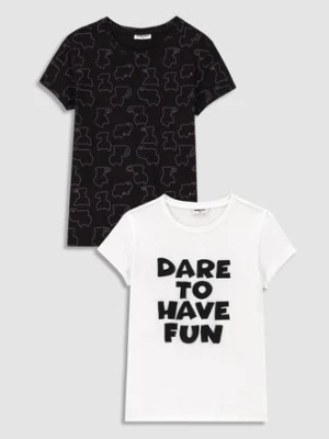 T-shirt z krótkim rękawem 2 pack MOKIDA