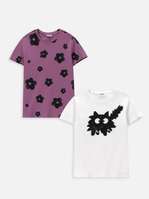 T-shirt z krótkim rękawem 2 pack MOKIDA