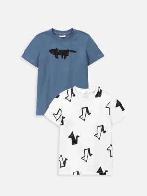 T-shirt z krótkim rękawem 2 pack MOKIDA