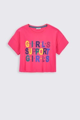 T-shirt z krótkim rękawem CROP TOP MOKIDA