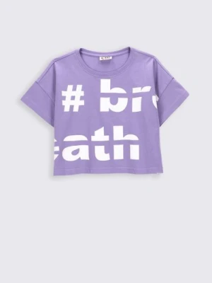 T-shirt z krótkim rękawem CROP TOP MOKIDA